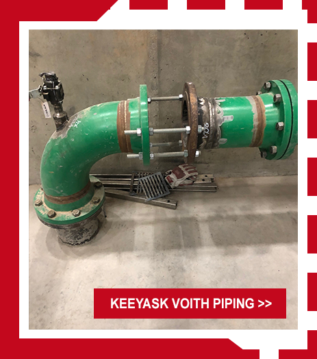 Keeyask Voith Piping