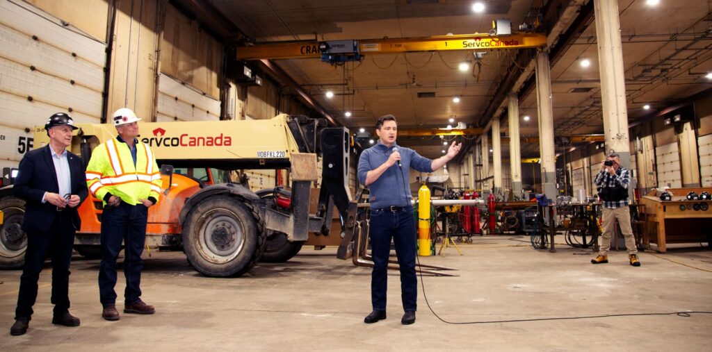 Pierre Poilievre at ServcoCanada 2