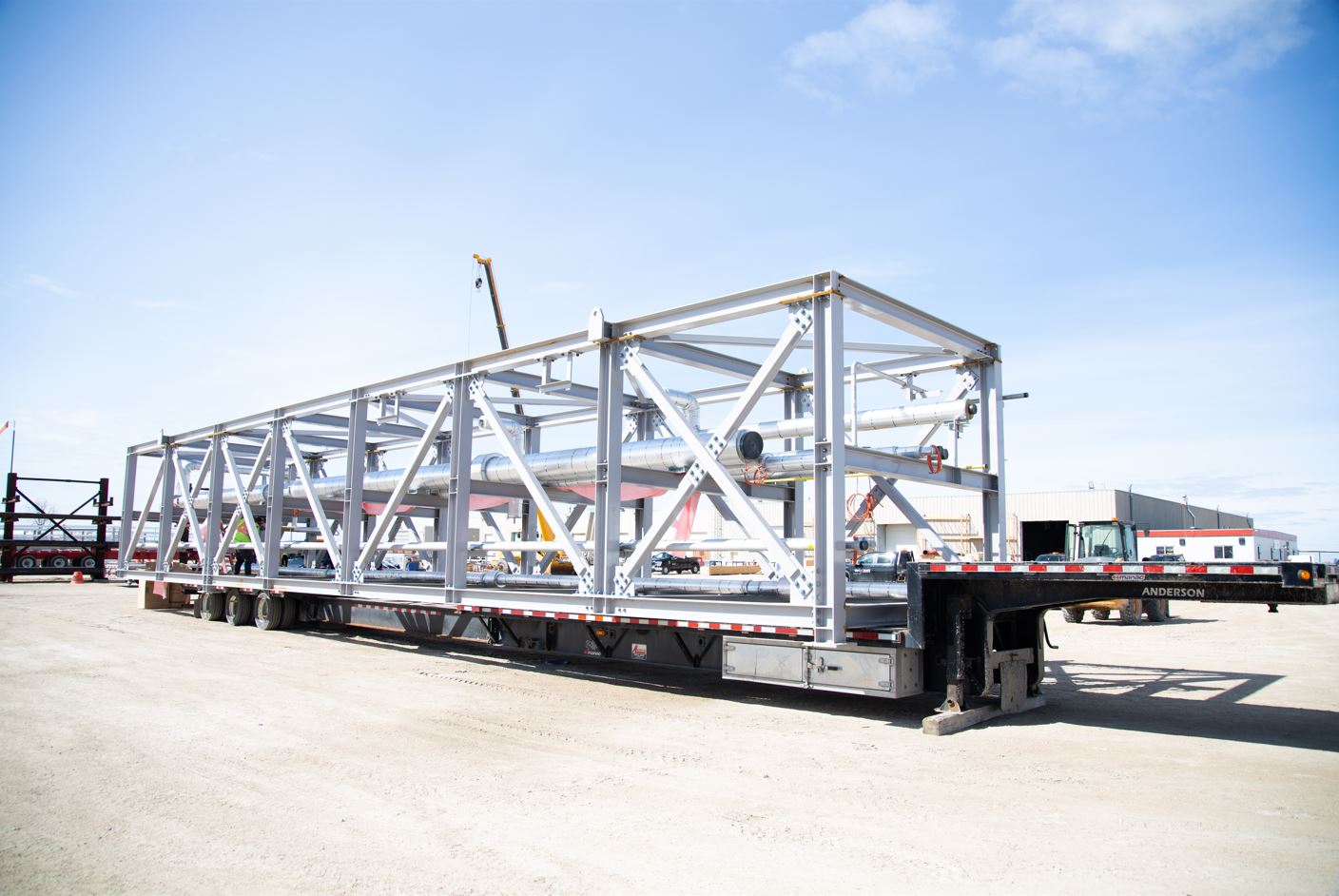 Nemaska Lithium Pipe Rack Modules